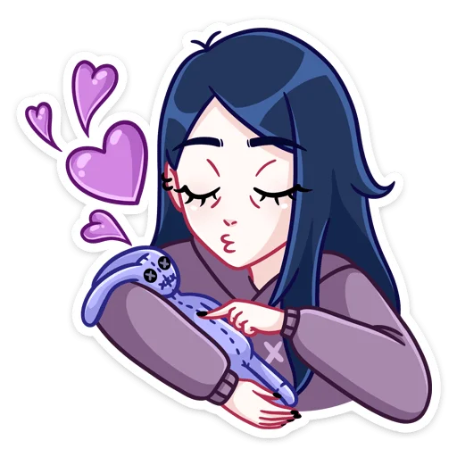 💞 Стикер «Марла» для Telegram