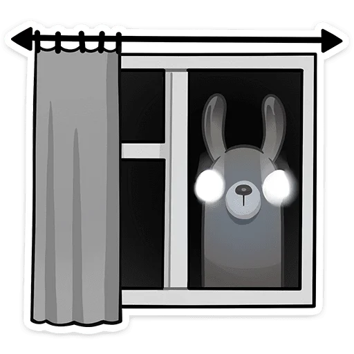 😨 Стикер «Лама Марли» для Telegram