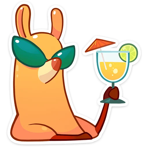 😎 Стикер «Лама Марли» для Telegram