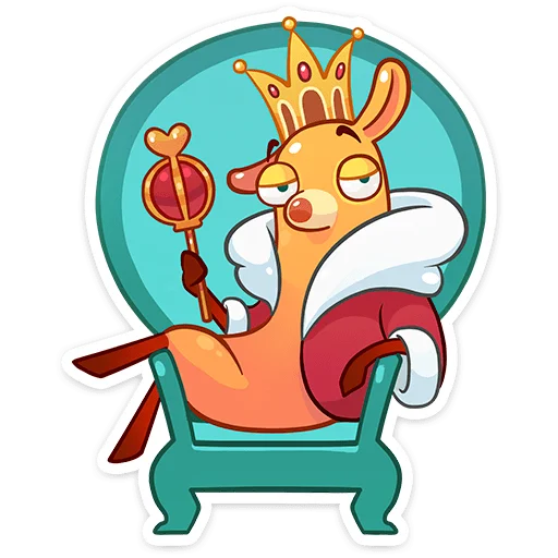 🤴 Стикер «Лама Марли» для Telegram
