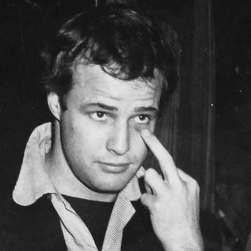 🖕 Стикер «Marlon Brando» для Telegram
