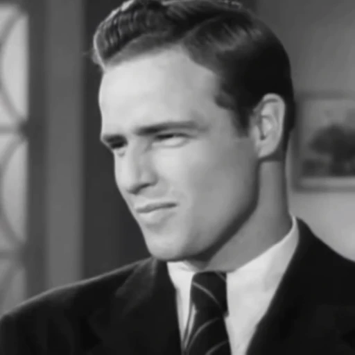 Стикерпак Marlon Brando для Telegram