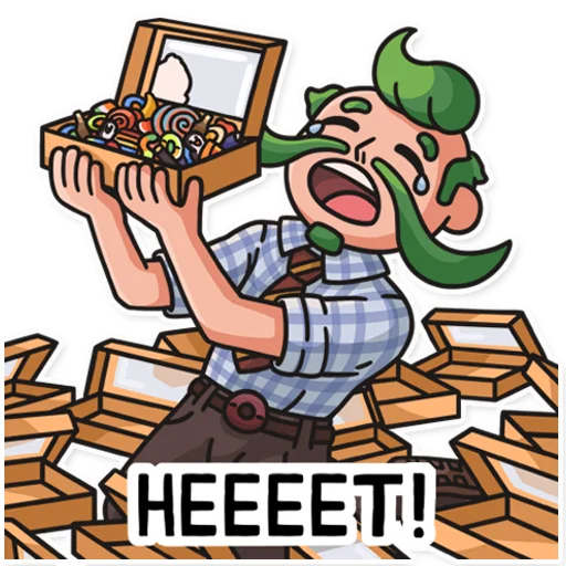 😱 Стикер «МАРМЕЛАДЫЧ» для Telegram