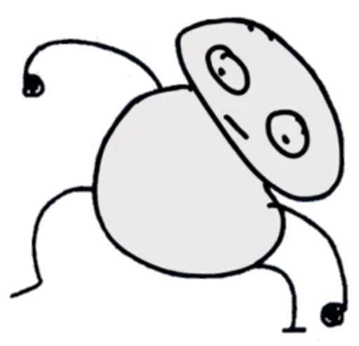 🥴 Стикер «Мармочатина» для Telegram