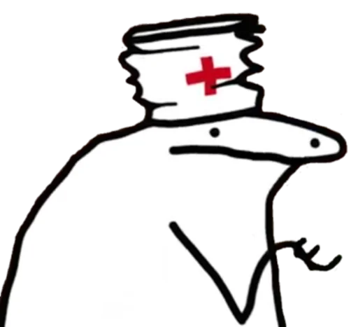 👨‍⚕ Стикер «Мармочатина» для Telegram