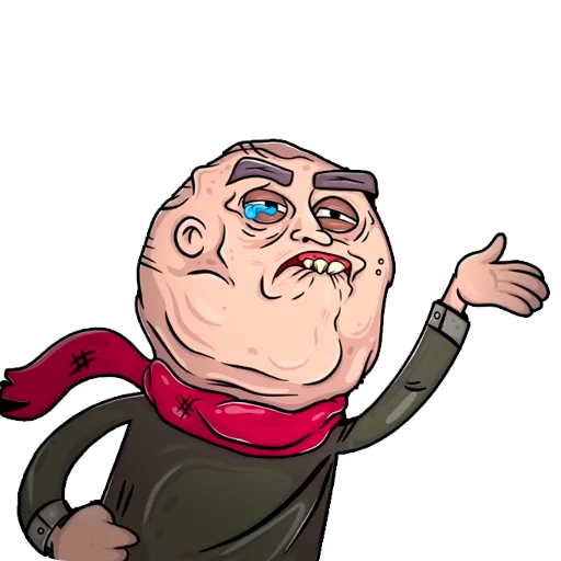 🖕 Стикер «Мармок 2» для Telegram