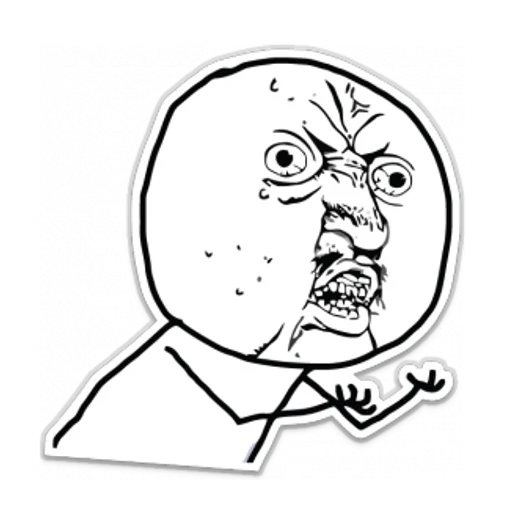😠 Стикер «Marmok memes» для Telegram