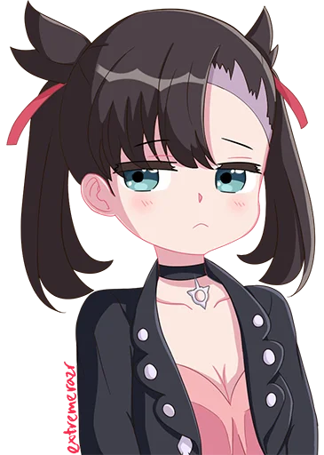 ☹️ Стикер «Marnie Chibi» для Telegram