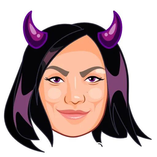 😈 Стикер «Marpla» для Telegram
