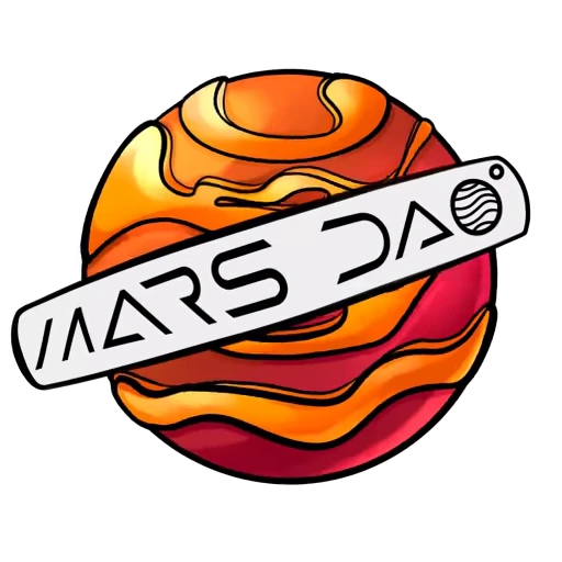 ☄️ Стикер «MarsDAO —» для Telegram