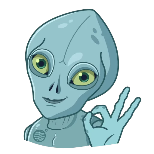 👽 Стикер «MarsDAO —» для Telegram