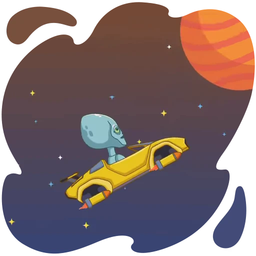 💪 Стикер «MarsDAO —» для Telegram