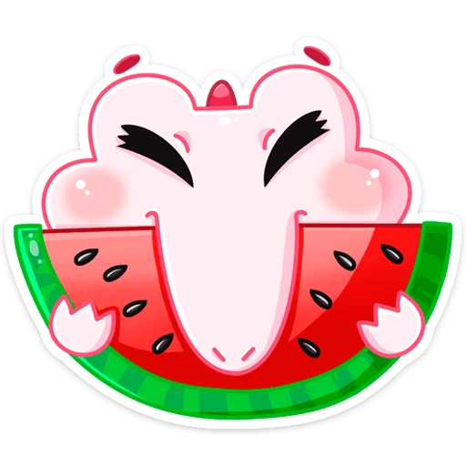 🍉 Стикер «Эльф Зефир» для Telegram