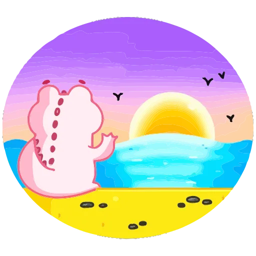 🌆 Эмодзи «Зефир» для Telegram