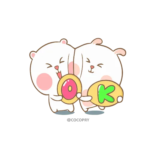 Стикер 39 Marshmallow Couple