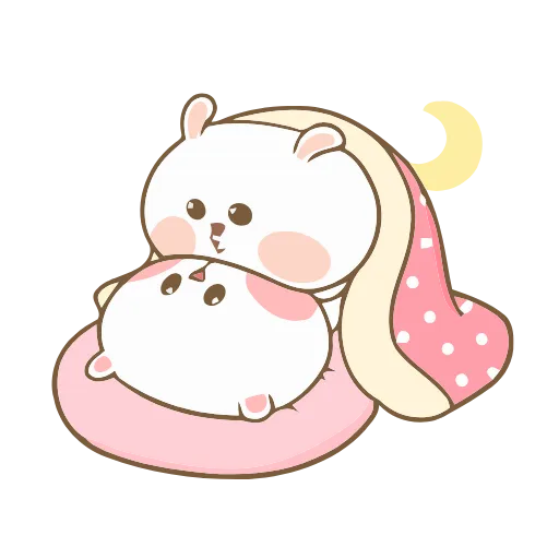 Стикер 14 Marshmallow Couple