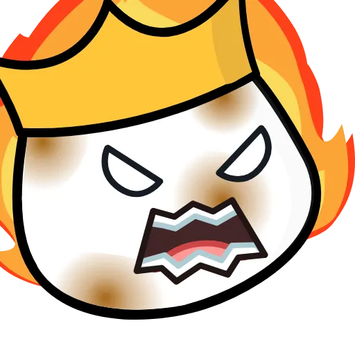 Стикерпак Marshmallow King для Telegram — скачать