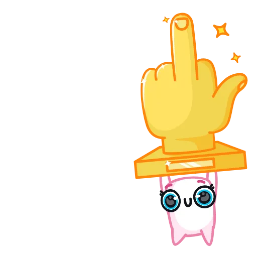 🖕 Стикер «Маршмеллита» для Telegram
