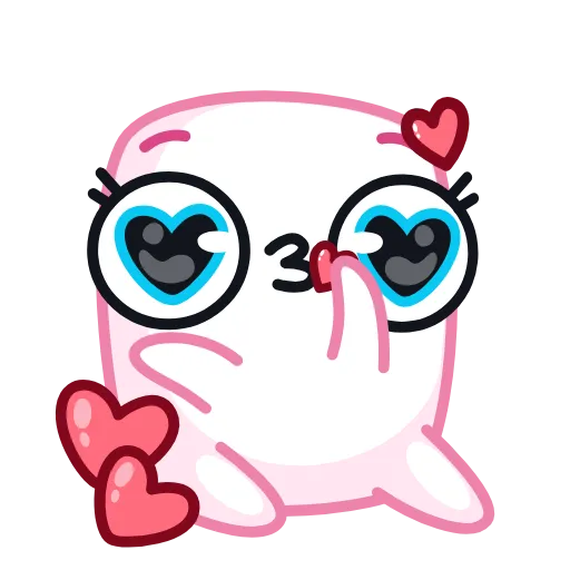 😘 Стикер «Маршмеллита» для Telegram