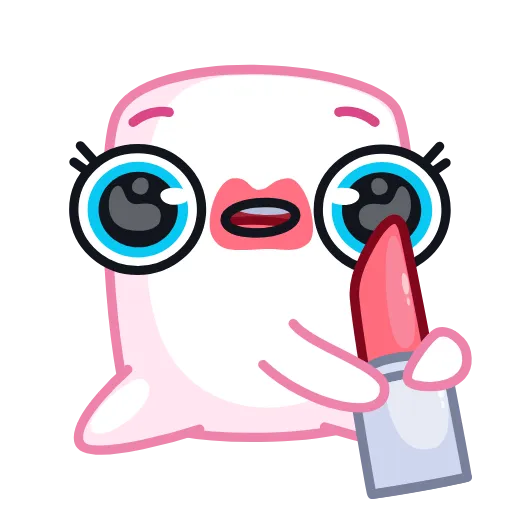 💄 Стикер «Маршмеллита» для Telegram