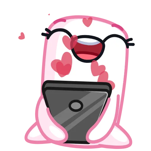 ❤️ Стикер «Маршмеллита» для Telegram