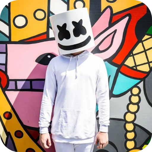 😁 Стикер «Marshmello» для Telegram