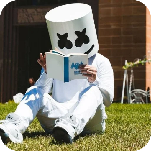 📔 Стикер «Marshmello» для Telegram