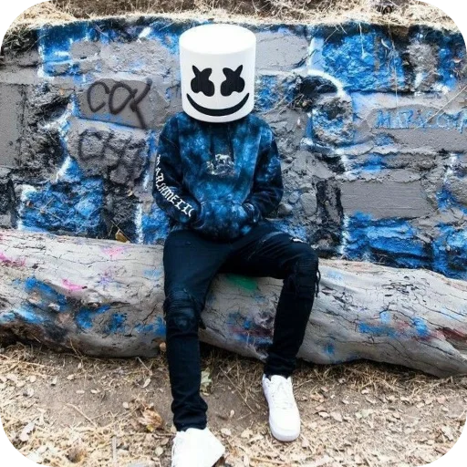 😁 Стикер «Marshmello» для Telegram