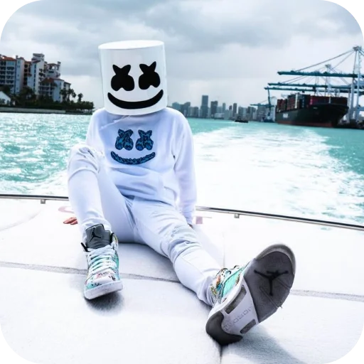 😎 Стикер «Marshmello» для Telegram