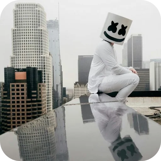🏙 Стикер «Marshmello» для Telegram