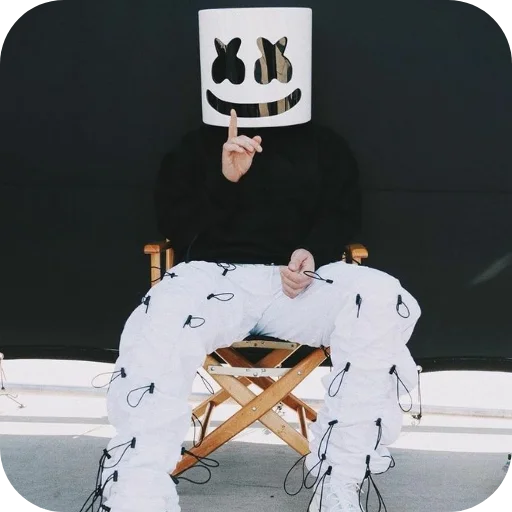 🤫 Стикер «Marshmello» для Telegram