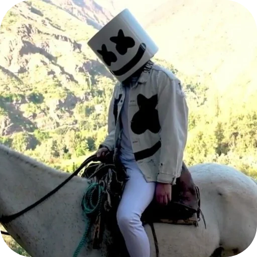 🐎 Стикер «Marshmello» для Telegram