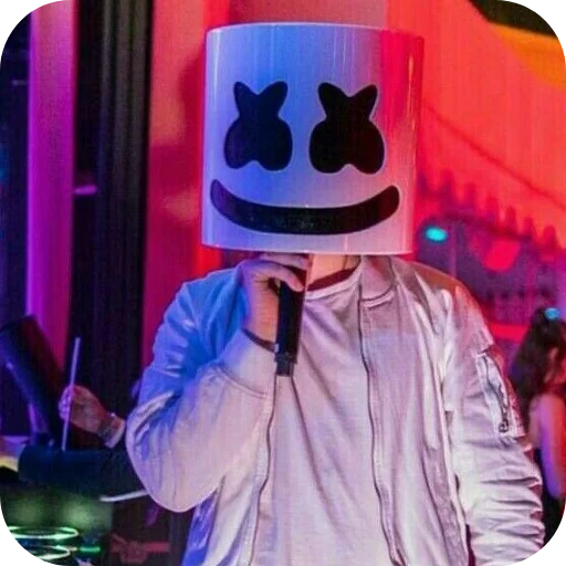 🎤 Стикер «Marshmello» для Telegram