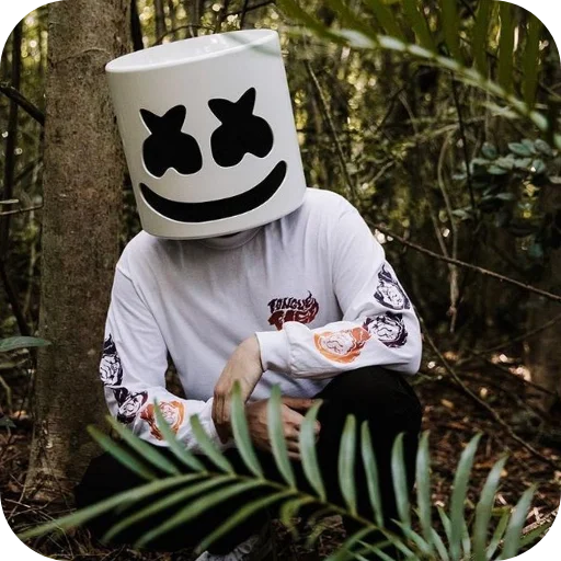 🌲 Стикер «Marshmello» для Telegram