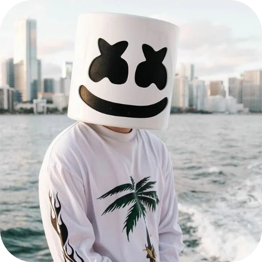 😎 Стикер «Marshmello» для Telegram