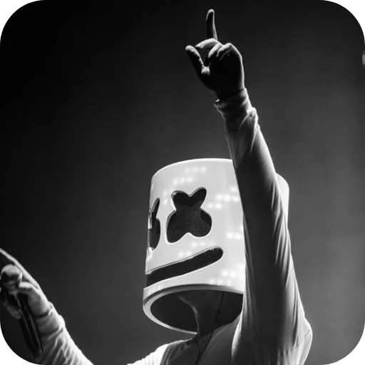 👆 Стикер «Marshmello» для Telegram