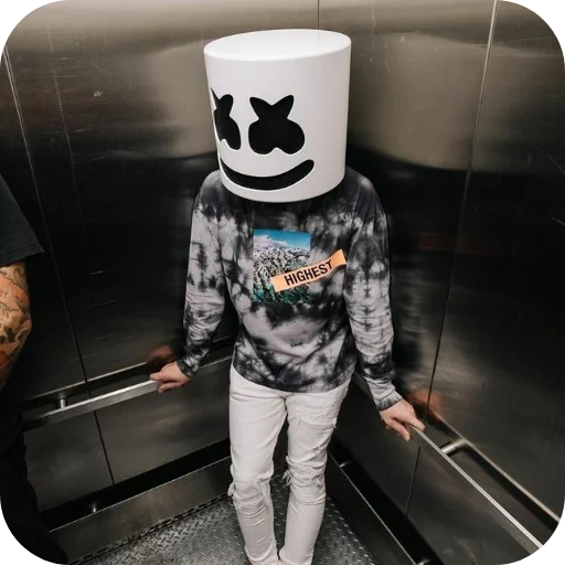 😎 Стикер «Marshmello» для Telegram