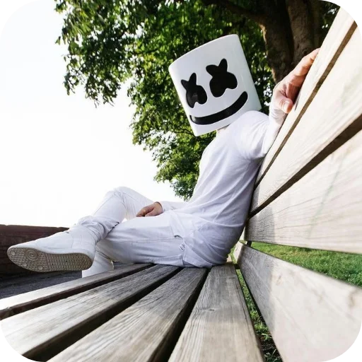 😁 Стикер «Marshmello» для Telegram