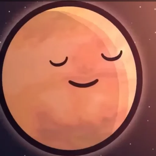 Стикерпак Марс･ω･)*• для Telegram