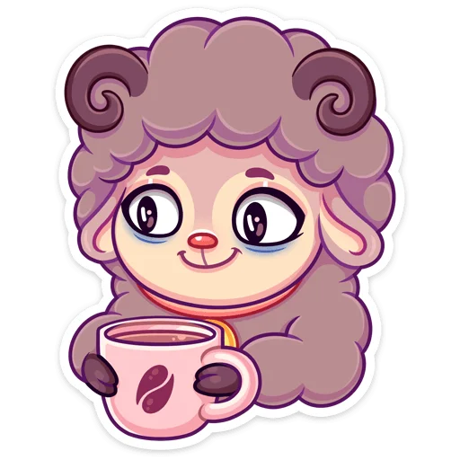 ☕️ Стикер «Март» для Telegram