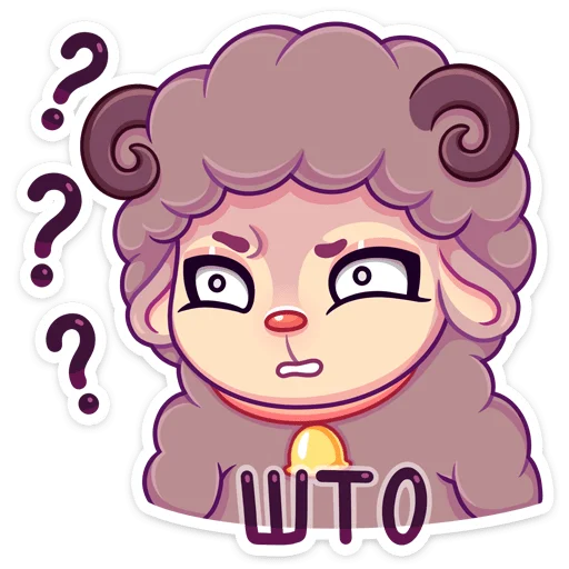 ❓ Стикер «Март» для Telegram