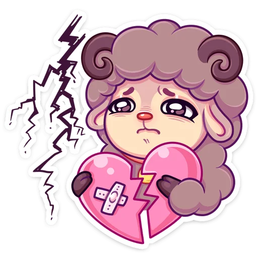 💔 Стикер «Март» для Telegram