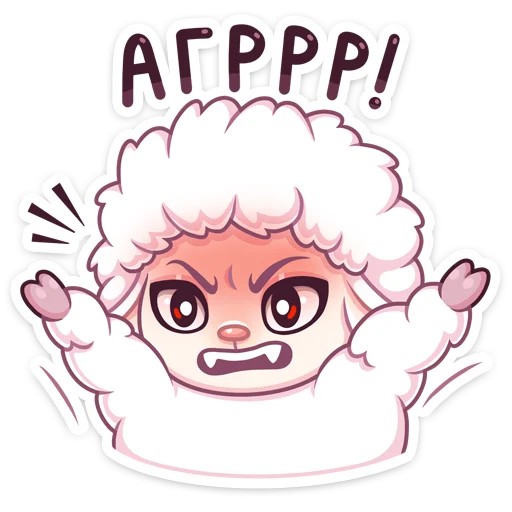 🤬 Стикер «Марта» для Telegram