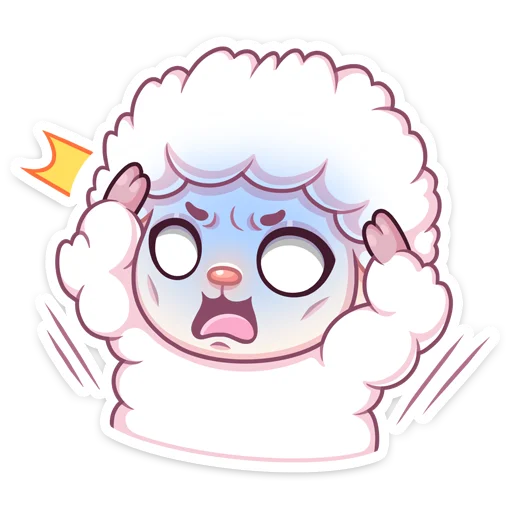 😰 Стикер «Марта» для Telegram