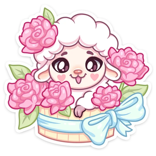 💐 Стикер «Марта» для Telegram