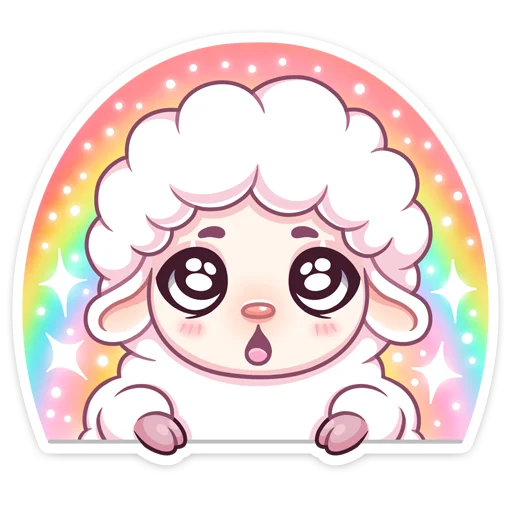 🌈 Стикер «Марта» для Telegram