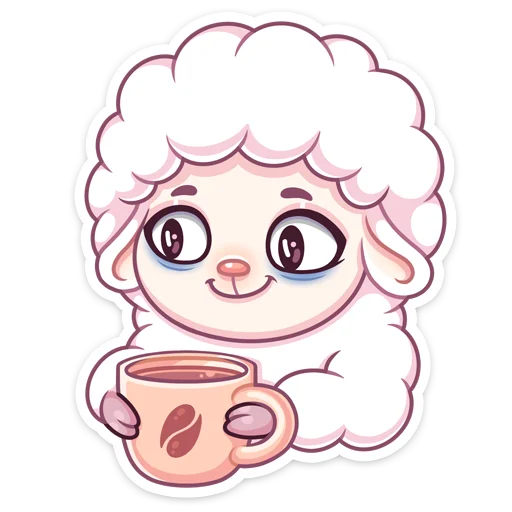 ☕️ Стикер «Марта» для Telegram