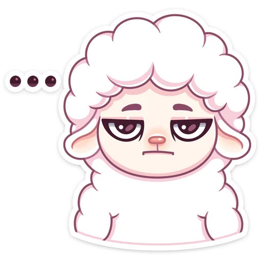 😑 Стикер «Марта» для Telegram