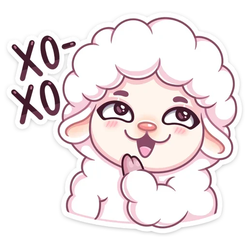 😄 Стикер «Барашек Март» для Telegram