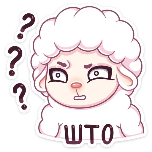 😡 Стикер «Барашек Март» для Telegram